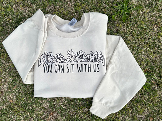 You CAN sit with us.