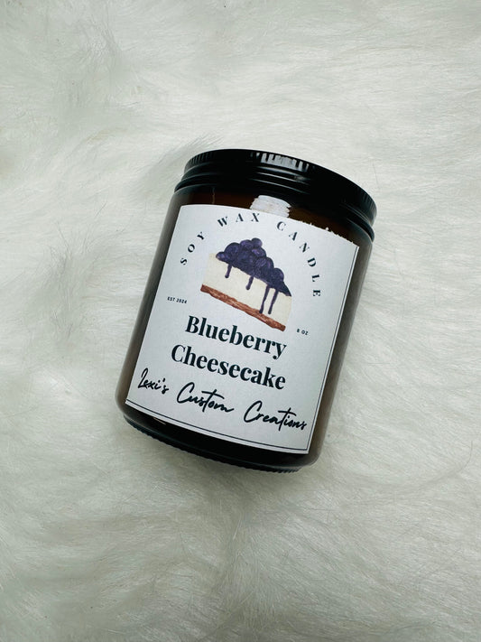 Blueberry cheesecake