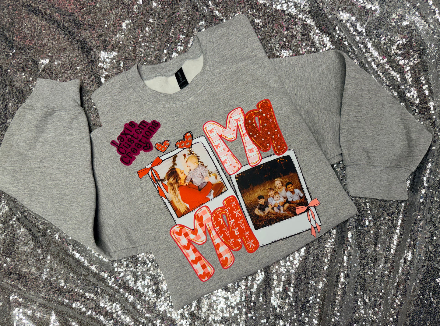 Valentines Day photo sweatshirts