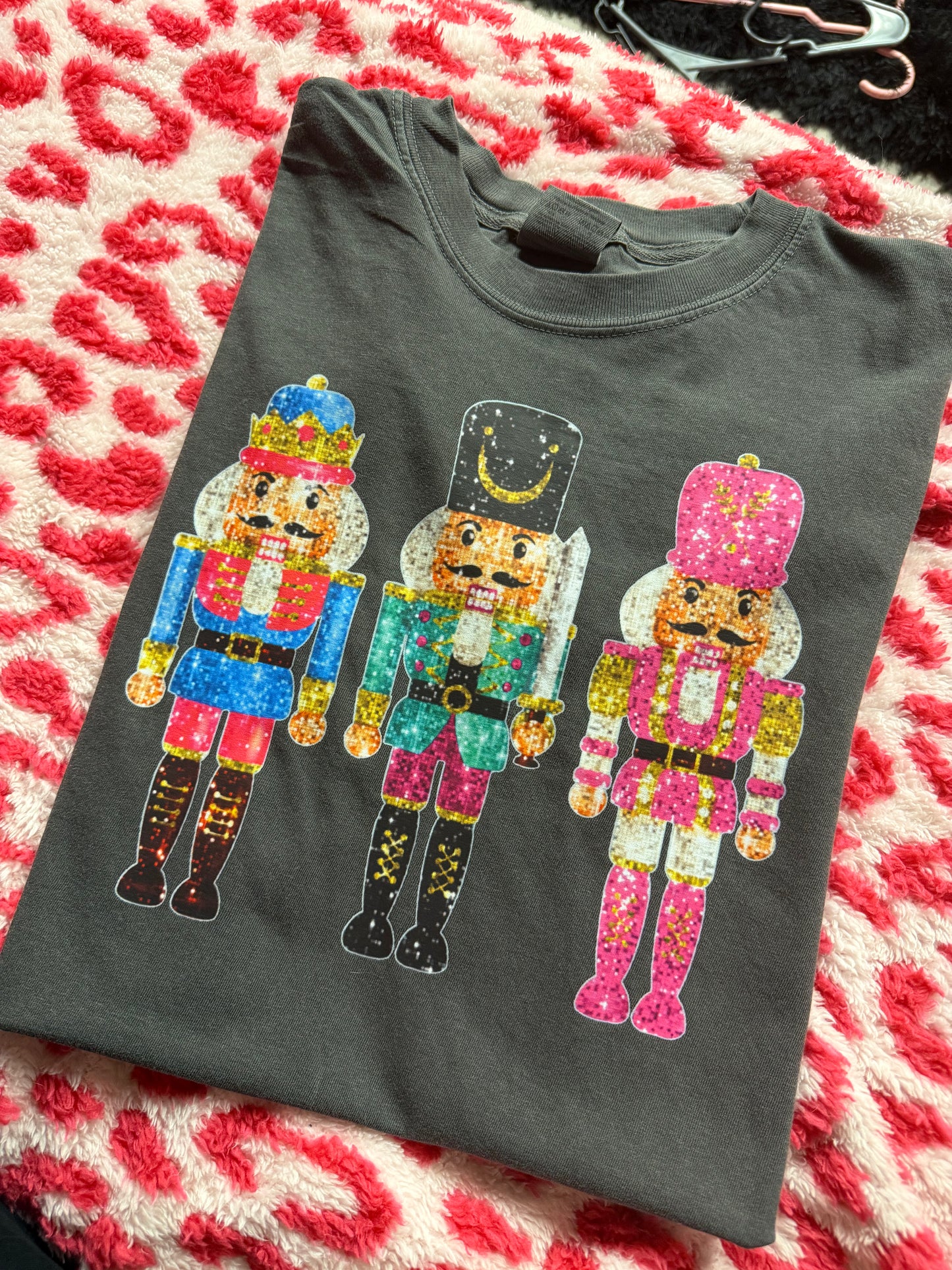 M glitter nutcracker