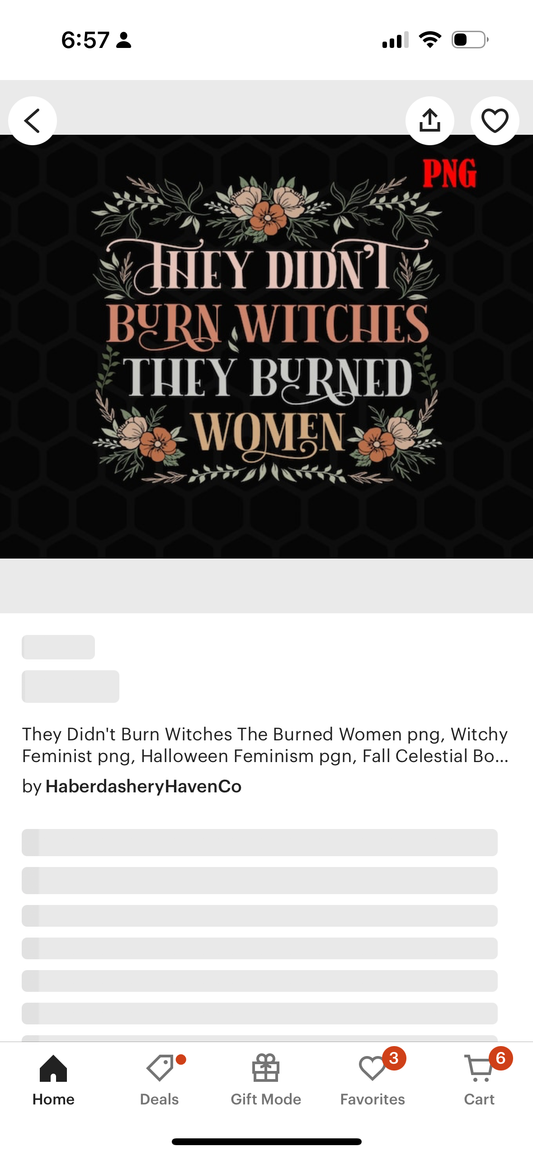 Burned witches