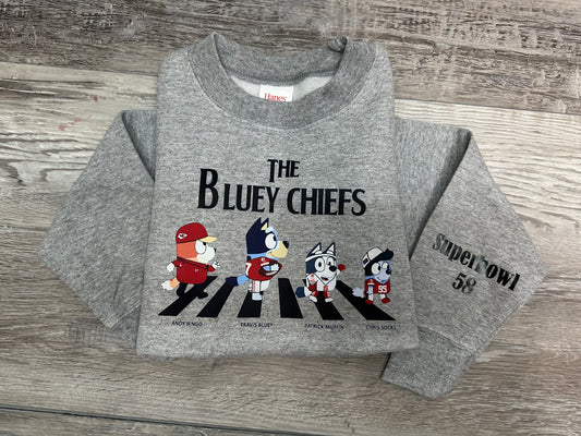 The Bluey Chiefs *Size, and color in comment section*