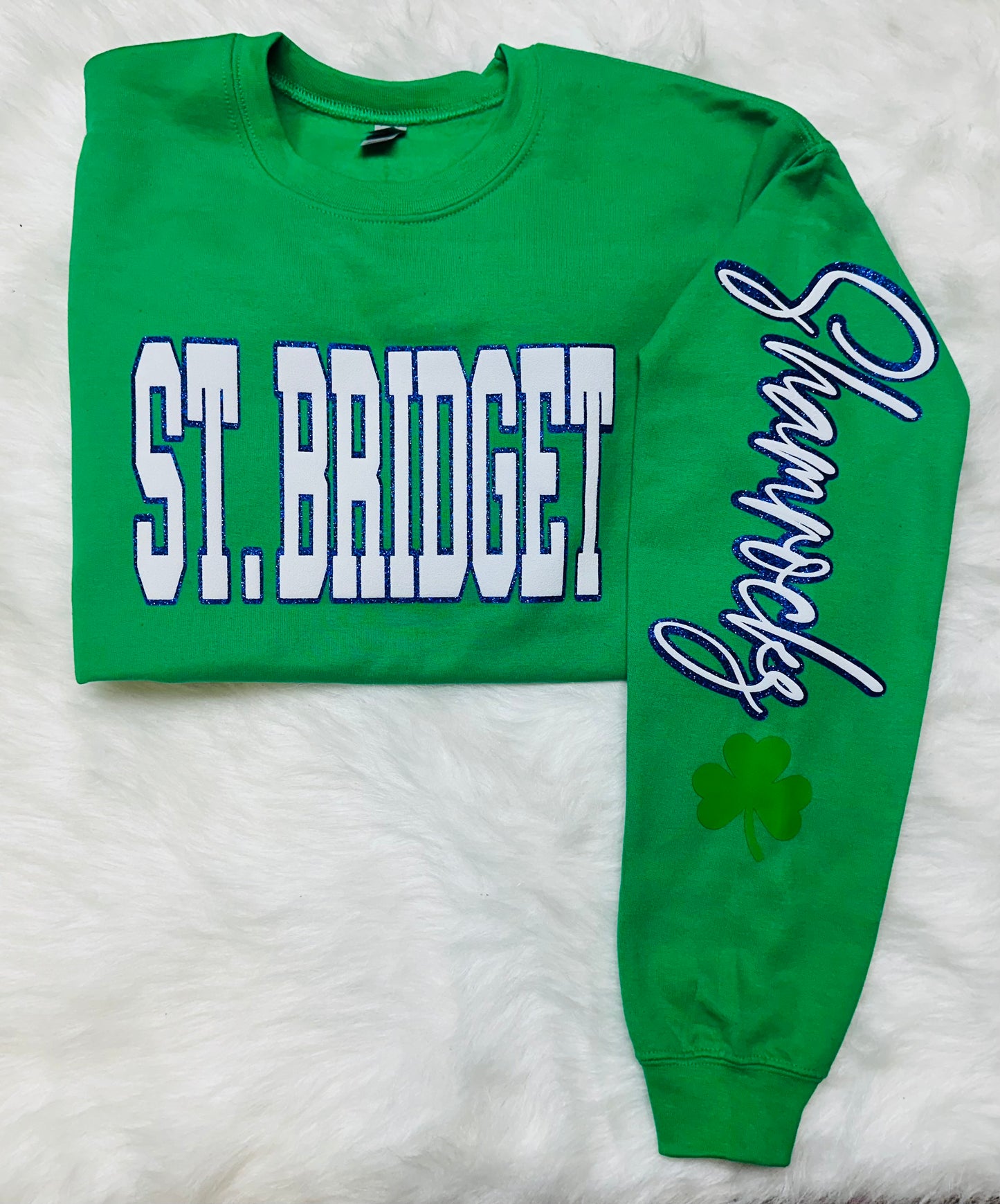 Custom sports team sweatshirts *Put size, colors and name of school in comments* Price includes ONE sleeve and front design, if wanting more message me.