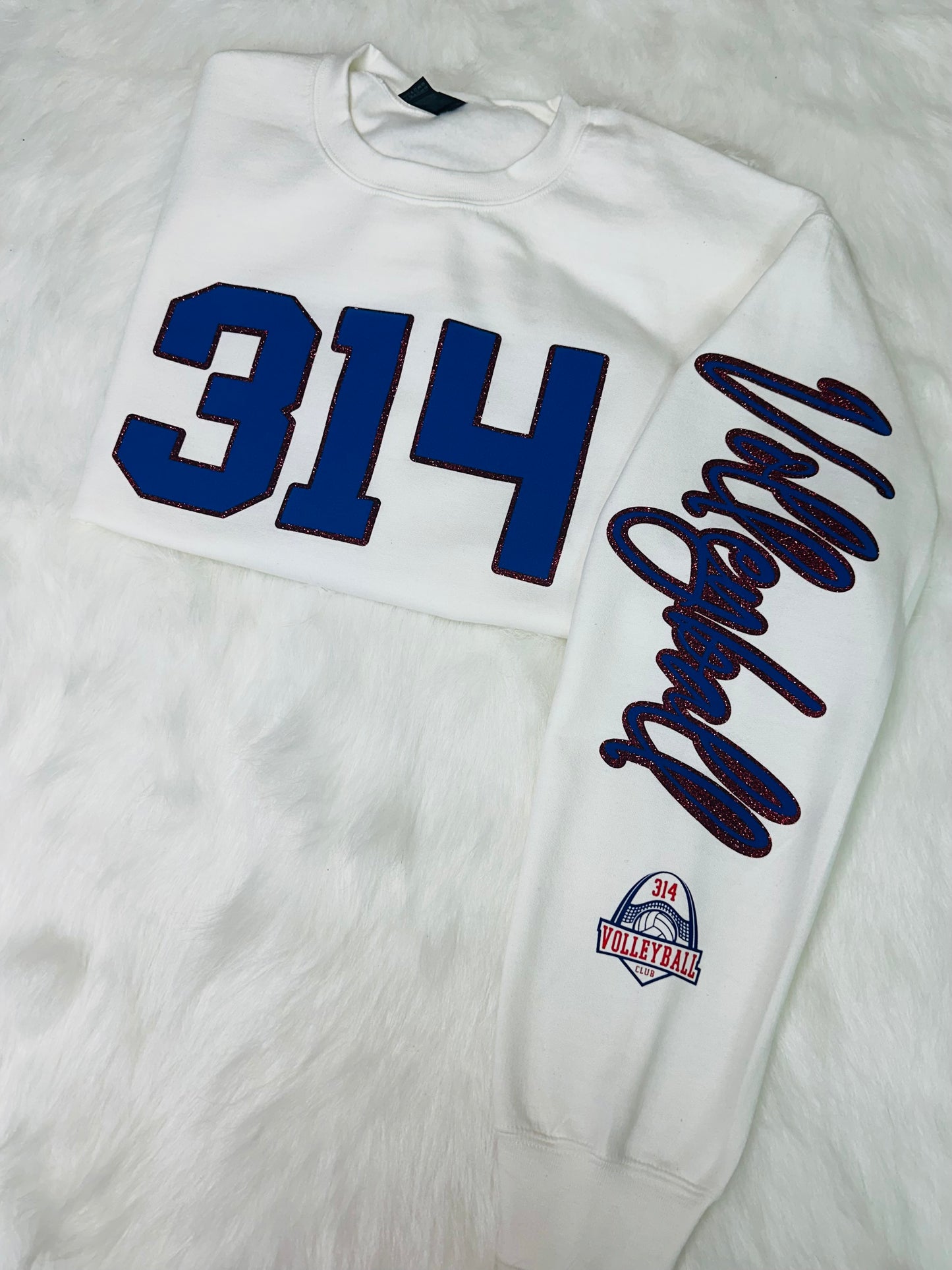 Custom sports team sweatshirts *Put size, colors and name of school in comments* Price includes ONE sleeve and front design, if wanting more message me.