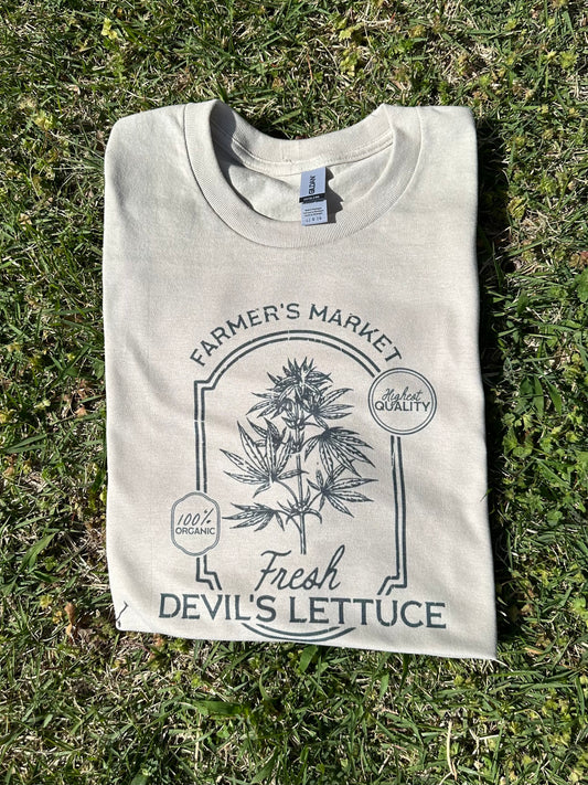 Devils Lettuce Design *put color and size in comments*