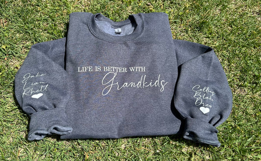 Life's better with grandkids *put size, color and names in comments*