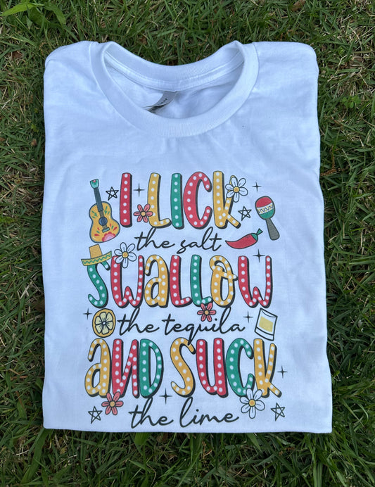 Lick, Swallow, Suck! *put size and color in comments*