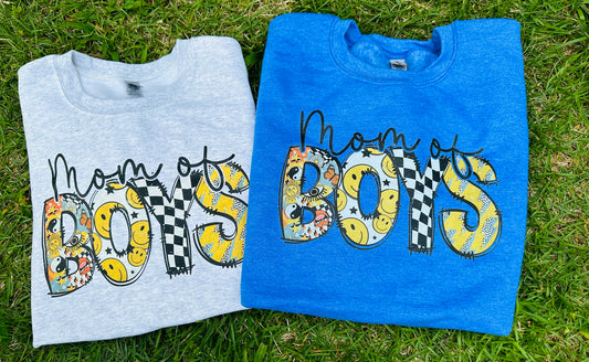 Mom of boys design *put size and color in comments*