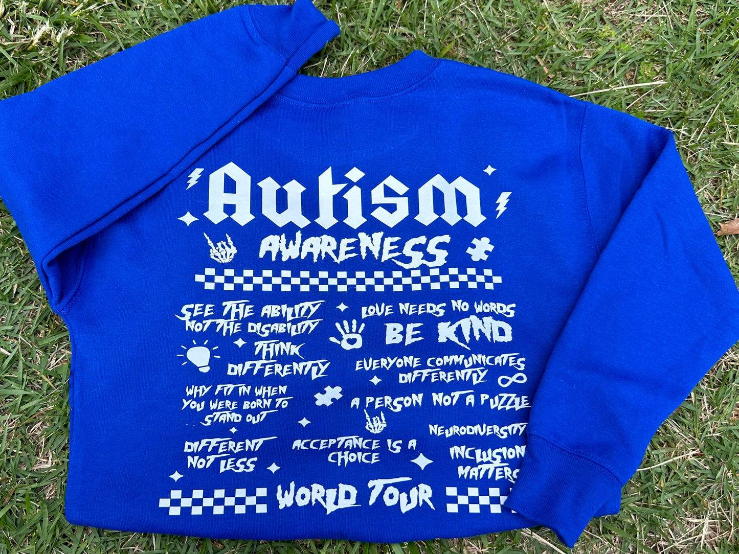 Autism Tour Design *put size and color in comments*