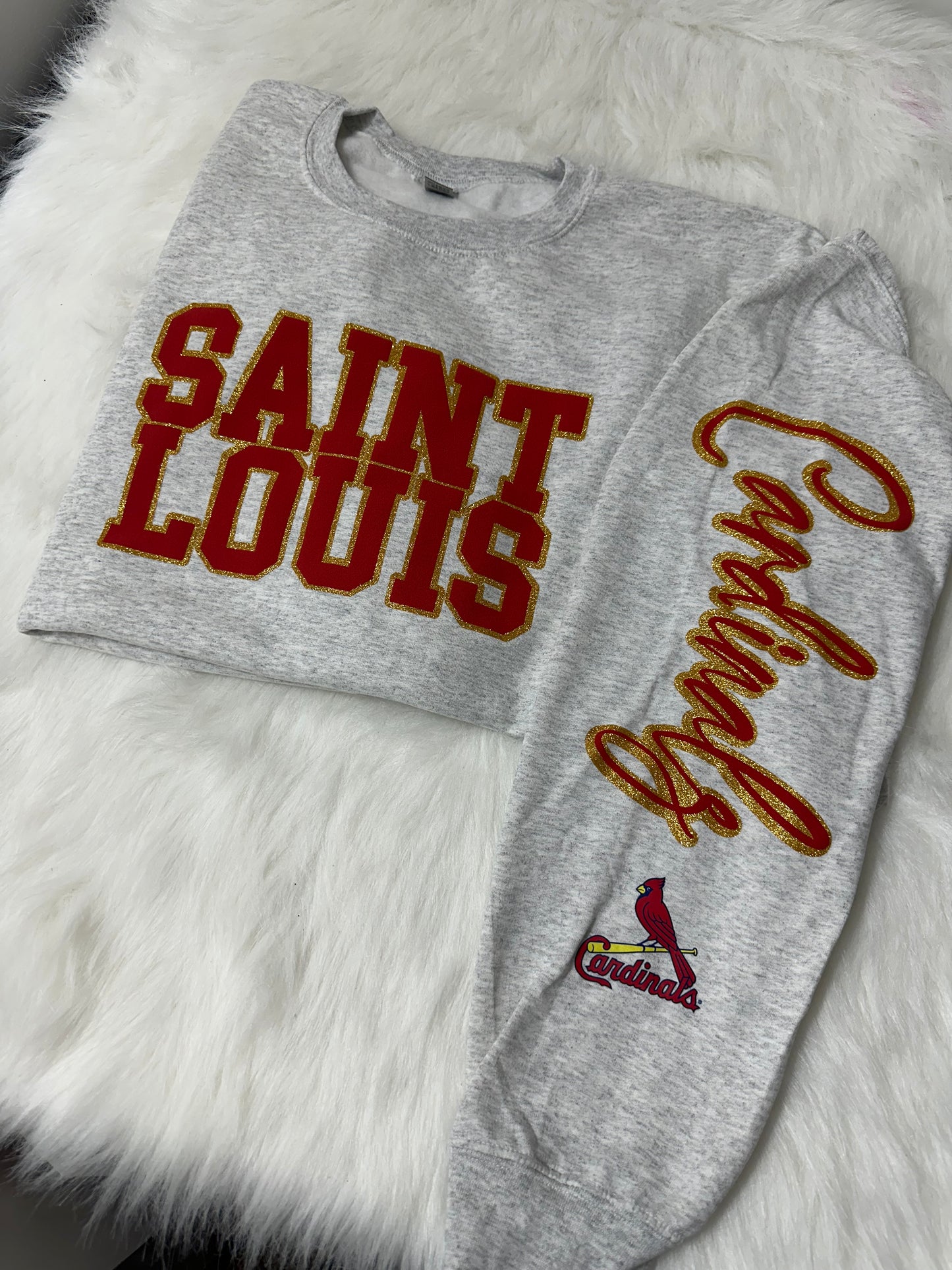 Custom sports team sweatshirts *Put size, colors and name of school in comments* Price includes ONE sleeve and front design, if wanting more message me.