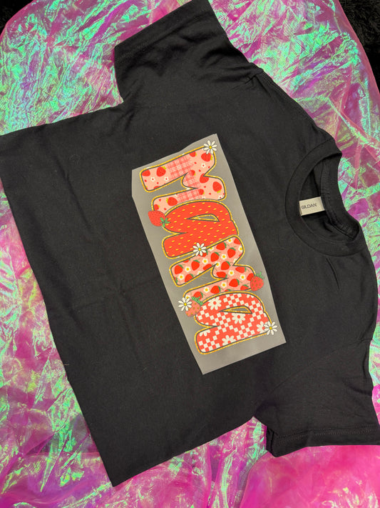 Strawberry MAMA PRINT