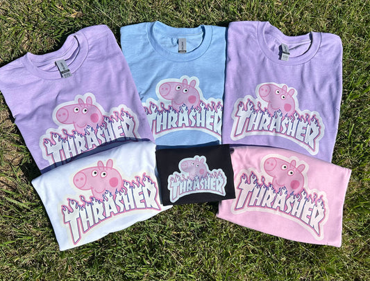 Peppa Thrasher design *put size and color in comments*