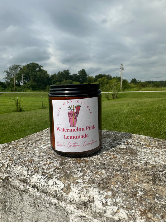 Watermelon Pink Lemonade Candle