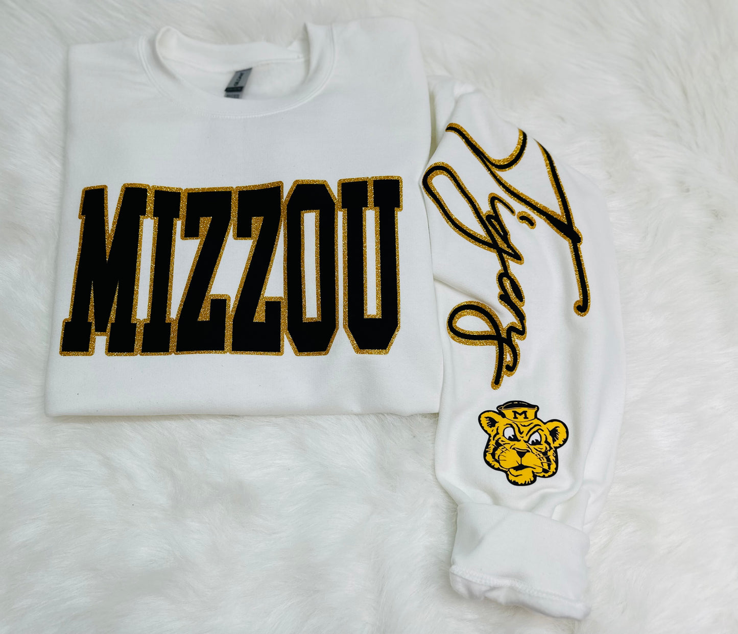 Custom sports team sweatshirts *Put size, colors and name of school in comments* Price includes ONE sleeve and front design, if wanting more message me.