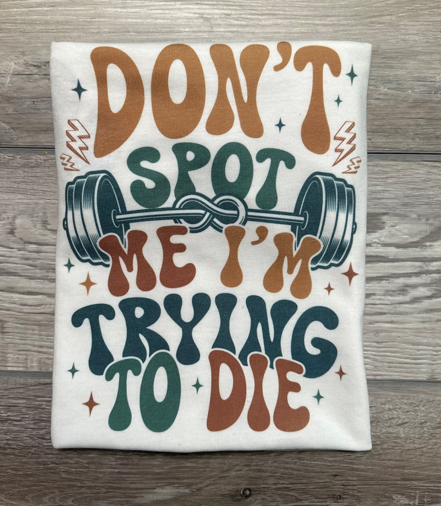 Don't spot me *Put size and color in comments section*