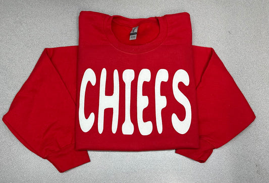 Chiefs Design *Put size and color in comments*