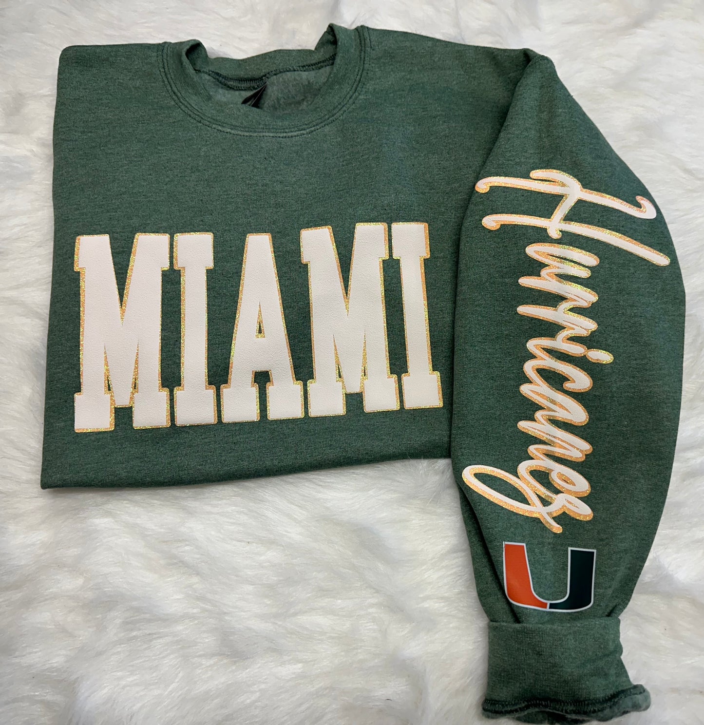 Custom sports team sweatshirts *Put size, colors and name of school in comments* Price includes ONE sleeve and front design, if wanting more message me.