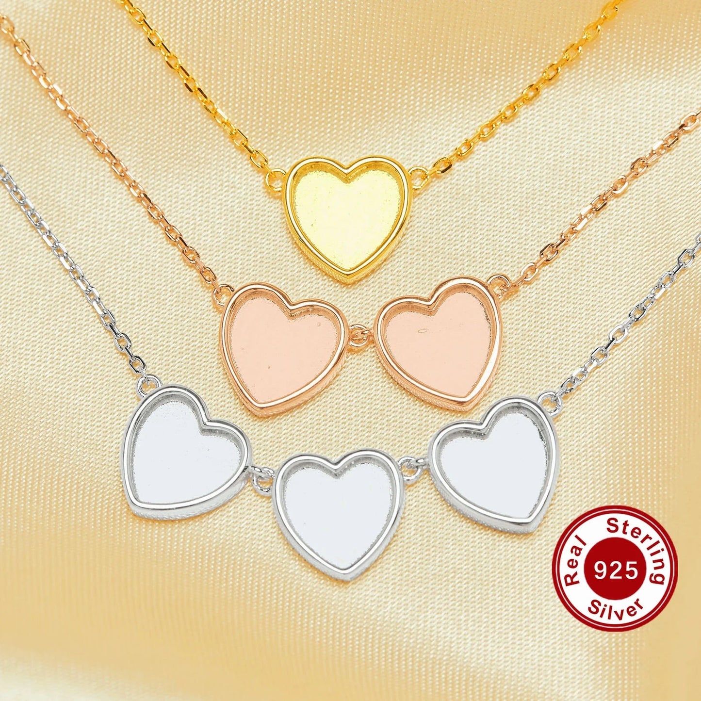 Talk Hearts To Me Necklace