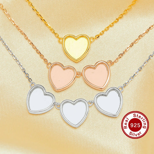 Talk Hearts To Me Necklace