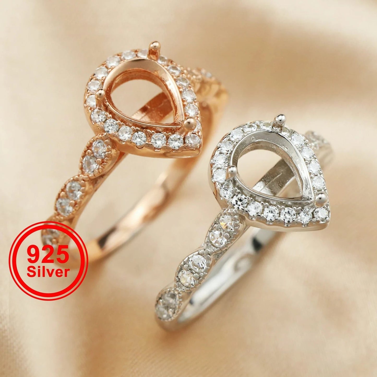 TEAR DROP RING