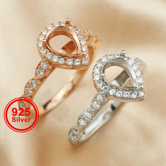 TEAR DROP RING